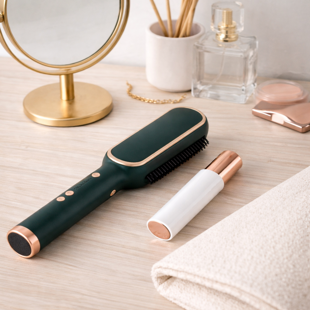 NovaStyle Duo™ (Depiladora Facial + Cepillo Alisador)